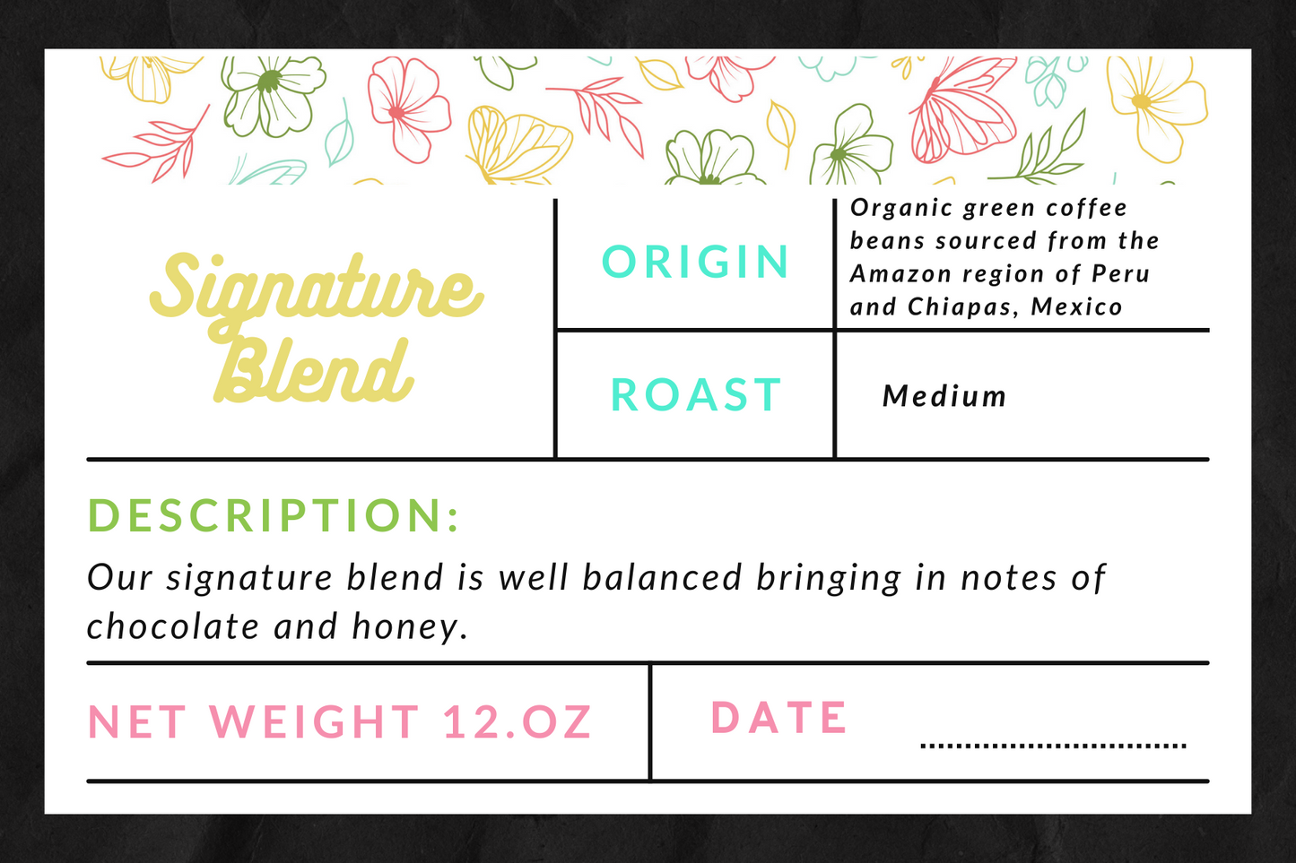 Organic Signature House Blend